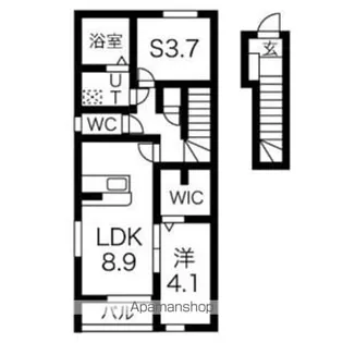 C.COURT【2階】の間取り