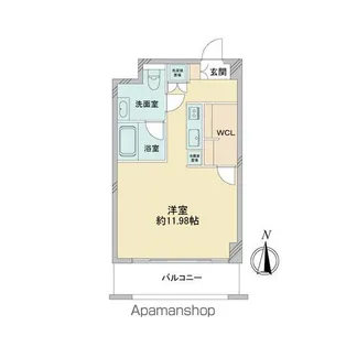 エルブ浄心【4階】の間取り