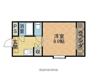 クレセント上泉Ⅱ【2階】の間取り