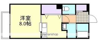 ラフィネ中島 B棟【1階】の間取り