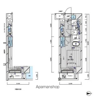 メインステージ白金Ⅲ【10階】の間取り