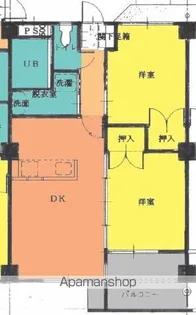 LA CASA 光庵【1階】の間取り