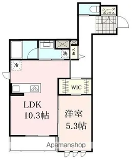 REVEUR仙台錦町【201号室】の間取り