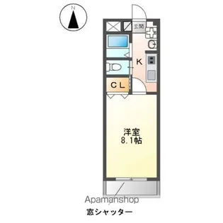 シュティーア【1階】の間取り