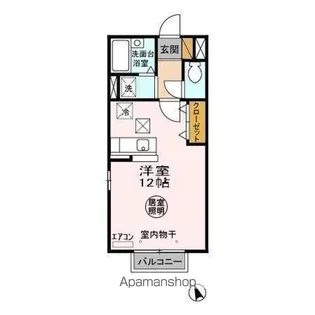 ヴィラ パーチェ【1階】の間取り