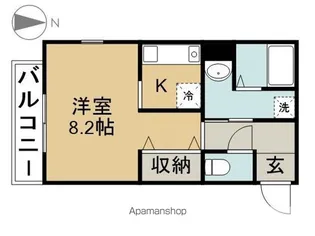 CELEB MANSION【3階】の間取り