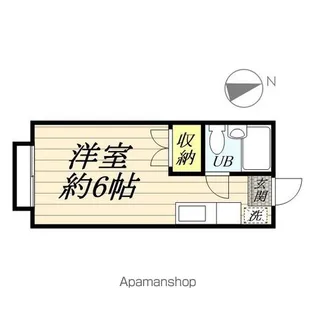 サニーハイツ【2階】の間取り