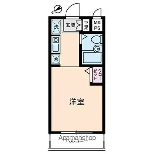 菱和パレス世田谷千歳台【3階】の間取り