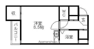 愛知県名古屋市東区徳川2丁目【マンション】の間取り
