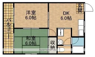 メゾンフジタ【1階】の間取り