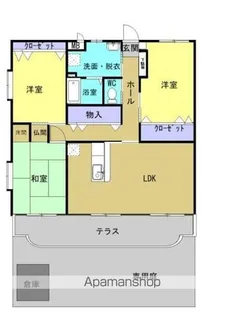 黒木ビル【101号室】の間取り