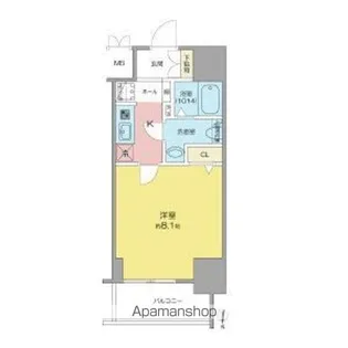 SHOKEN Residence名古屋SOUTH【4階】の間取り