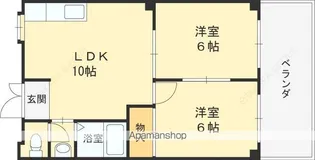 セイキハイツ【1階】の間取り