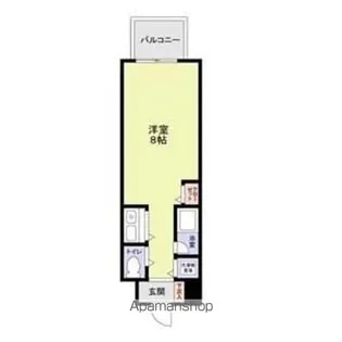 第20シグマビルディング関内【2階】の間取り