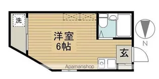 ファーランジュ中村橋【105号室】の間取り