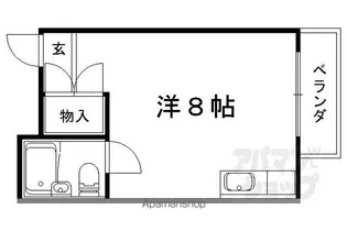 レナジア椥辻【308号室】の間取り