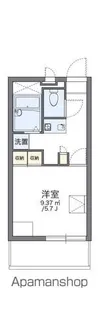 レオパレスM&M’S【3階】の間取り