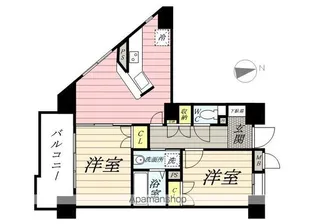 KDXレジデンス上北沢【1階】の間取り