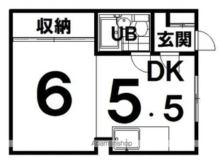 親和ハイツ【2階】の間取り