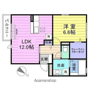 FORTLESS KEI【3階】の間取り