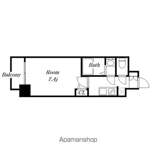 メイクスWアート丸の内【706号室号室】の間取り