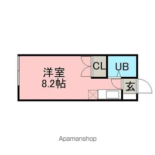 コンフォート2001【2階】の間取り