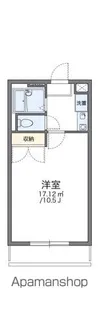 レオパレス上徳【207号室】の間取り