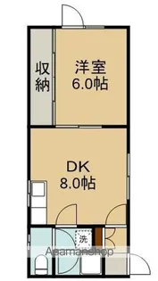 セントラルコート【204号室】の間取り