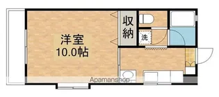 ウエストヒルズマンション【1階】の間取り