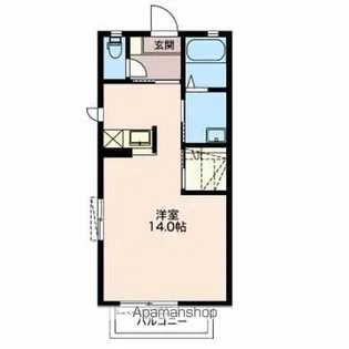 エスポワール下奈良【2階】の間取り