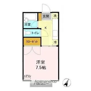 サニーヒルズ薬師台 A【2階】の間取り