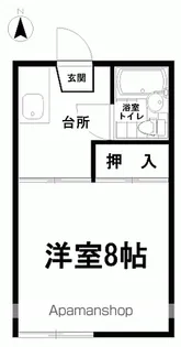 センチュリーハイツ【A101号室】の間取り