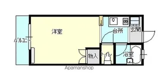 ABODE21【207号室】の間取り
