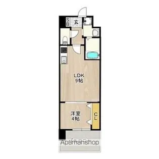 レクシア堺東【603号室】の間取り