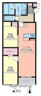 MOCXION MEIJO【3階】の間取り