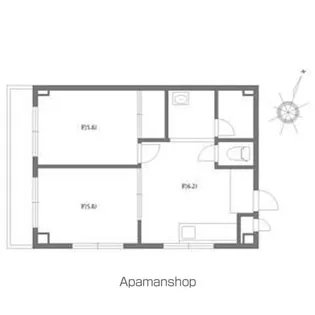 デルフォカーサトーア【2階】の間取り