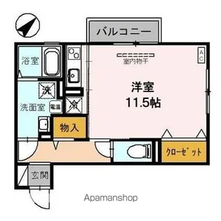 リヴェール【2階】の間取り