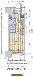 プレサンス名駅南エディフィス【3階】の間取り