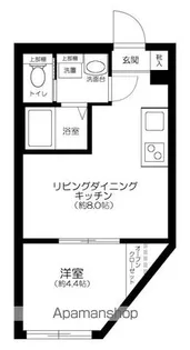 RESIDENCE 南千住【3階】の間取り