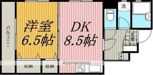 プランドール【1階】の間取り