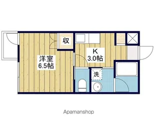 ジャンヌ喜与町【2階】の間取り