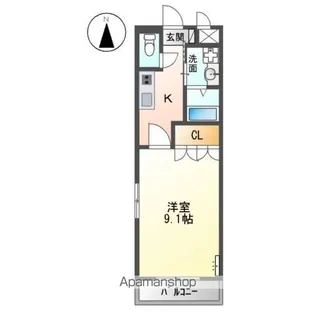 サンコート・コーダ【1階】の間取り