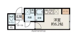 クォーク川崎【2階】の間取り
