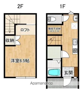 ラ・フェリーチェ【1階】の間取り