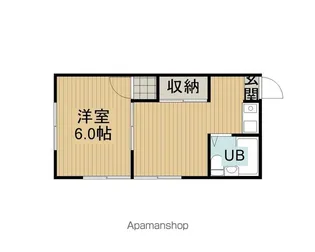 グリーンコートタカミ【1階】の間取り