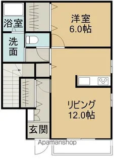 フォレスト高池【102号室】の間取り