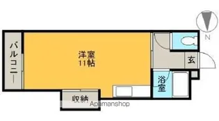 プリンセスライム【2階】の間取り