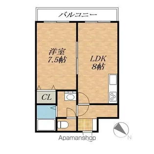 ファンタジア2002【3階】の間取り