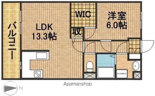 エルフィオーレ【2階】の間取り