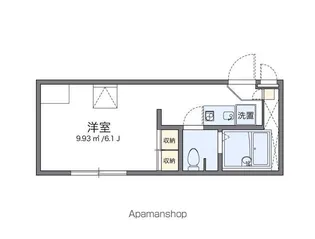 レオパレスポラリス【1階】の間取り